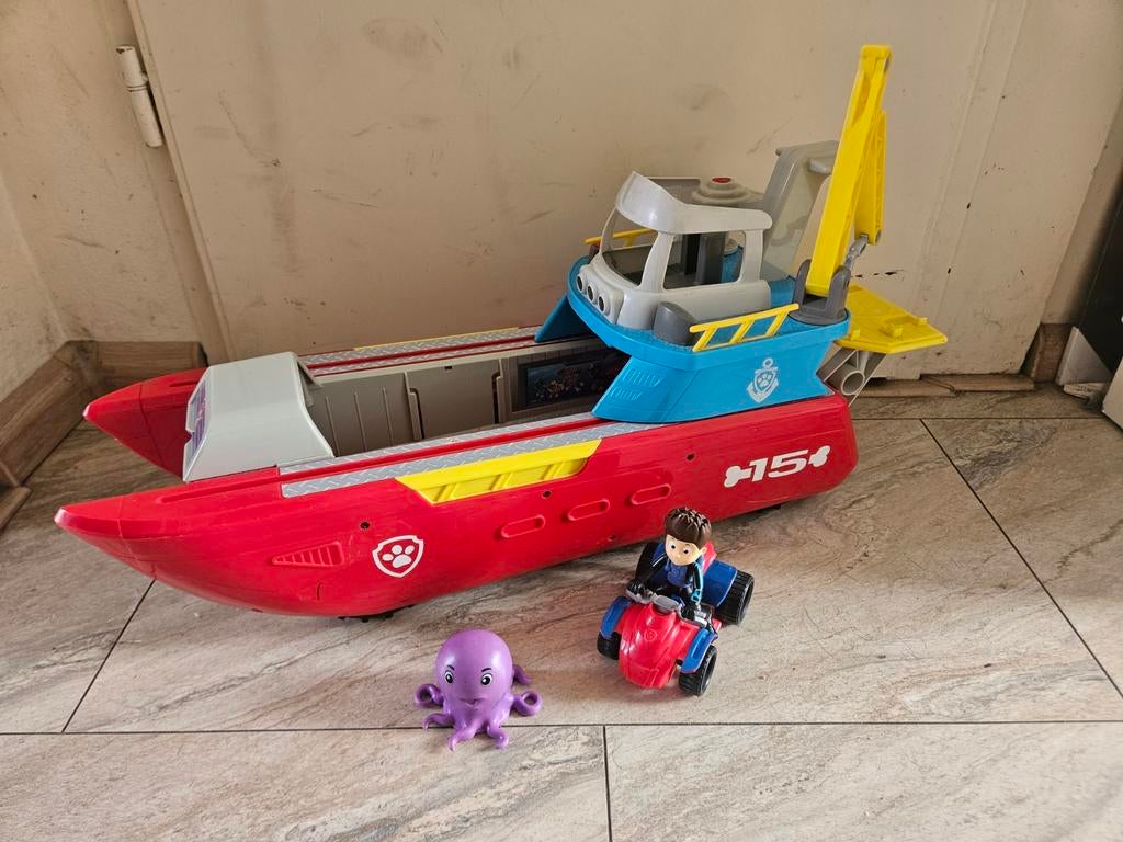 * paw patrol sea patroller( zonder licht+ geluid ), Ophalen of Verzenden