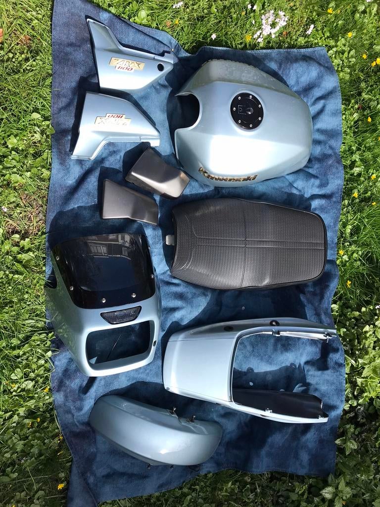 Kawasaki zrx1100 zrx1200 zrx 1100 1200 tank zadel bikinikuip, Ophalen