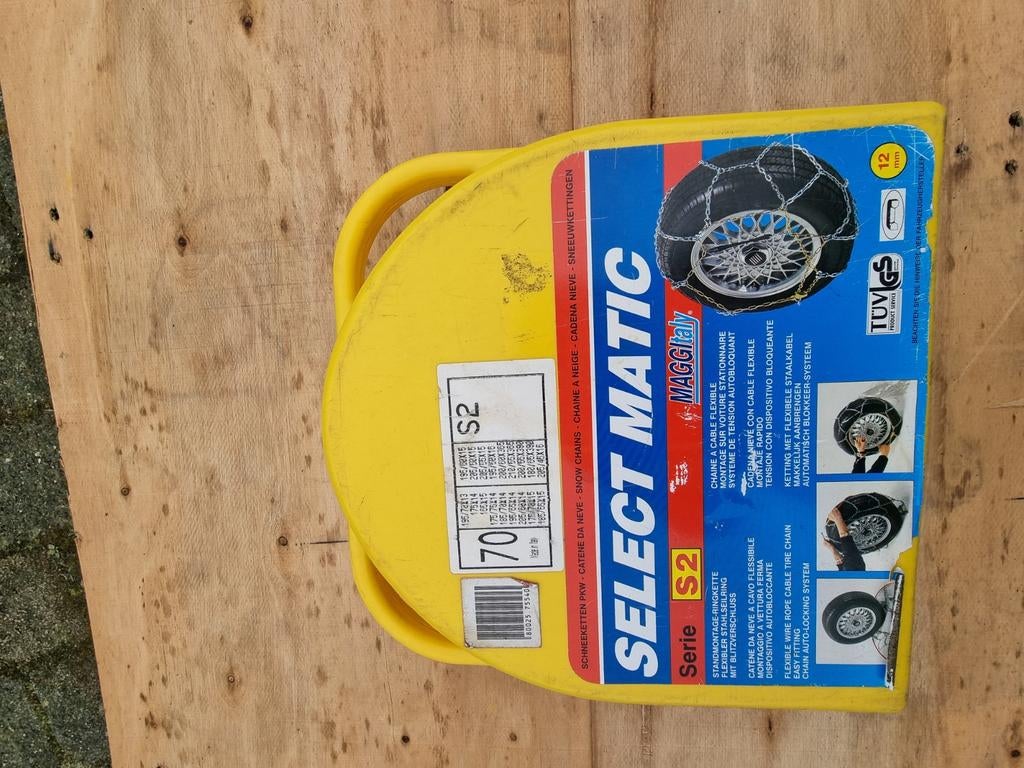 Sneeuwkettingen Select Matic S2 voor diverse bandenmaten, Ophalen of Verzenden, Gebruikt