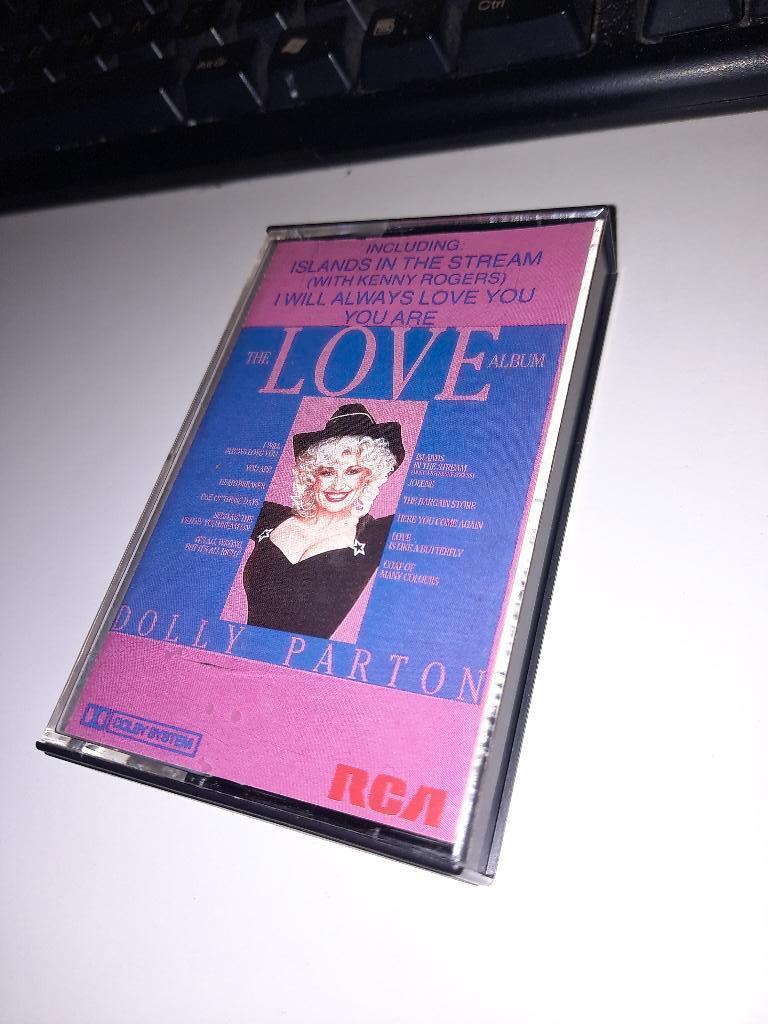 CASSETTE Dolly Parton – The Love Album, Cd's en Dvd's, Cassettebandjes, Ophalen, Gebruikt, Pop, 1 bandje