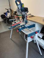 Bosch Afkortzaag GCM 8 SJL - Zo goed als nieuw, Doe-het-zelf en Verbouw, Ophalen, 70 mm of meer, Zo goed als nieuw, Afkortzaag