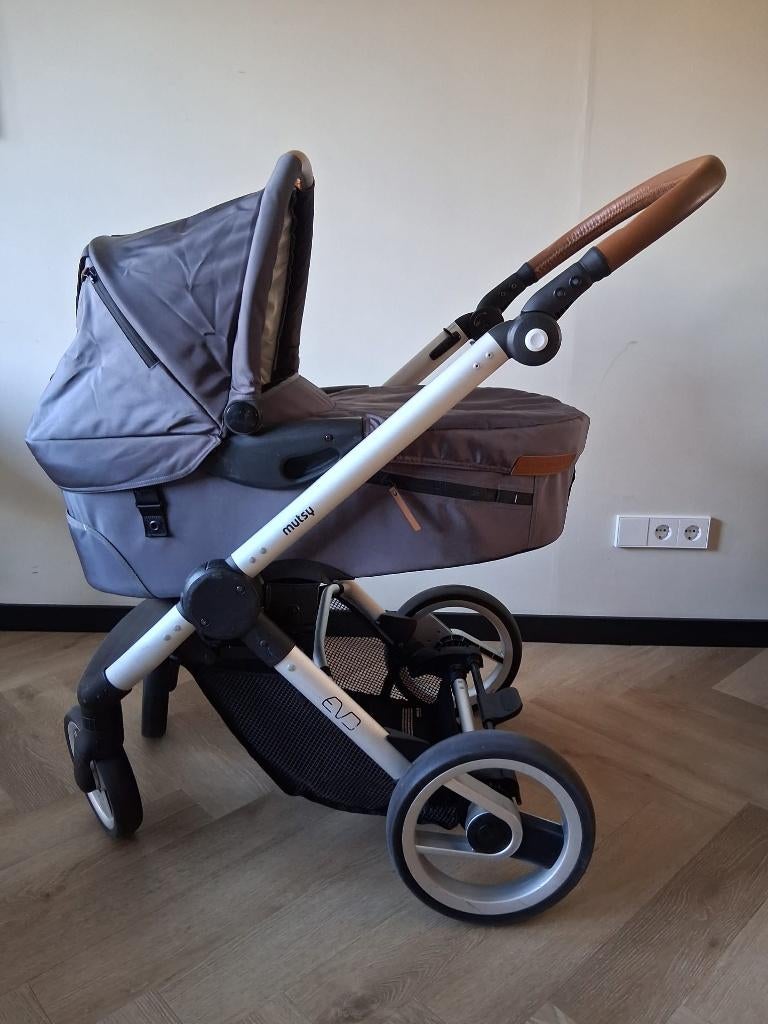 Kinderwagen Mutsy EVO grijs, Gebruikt, Mutsy, Verstelbare duwstang, Ophalen