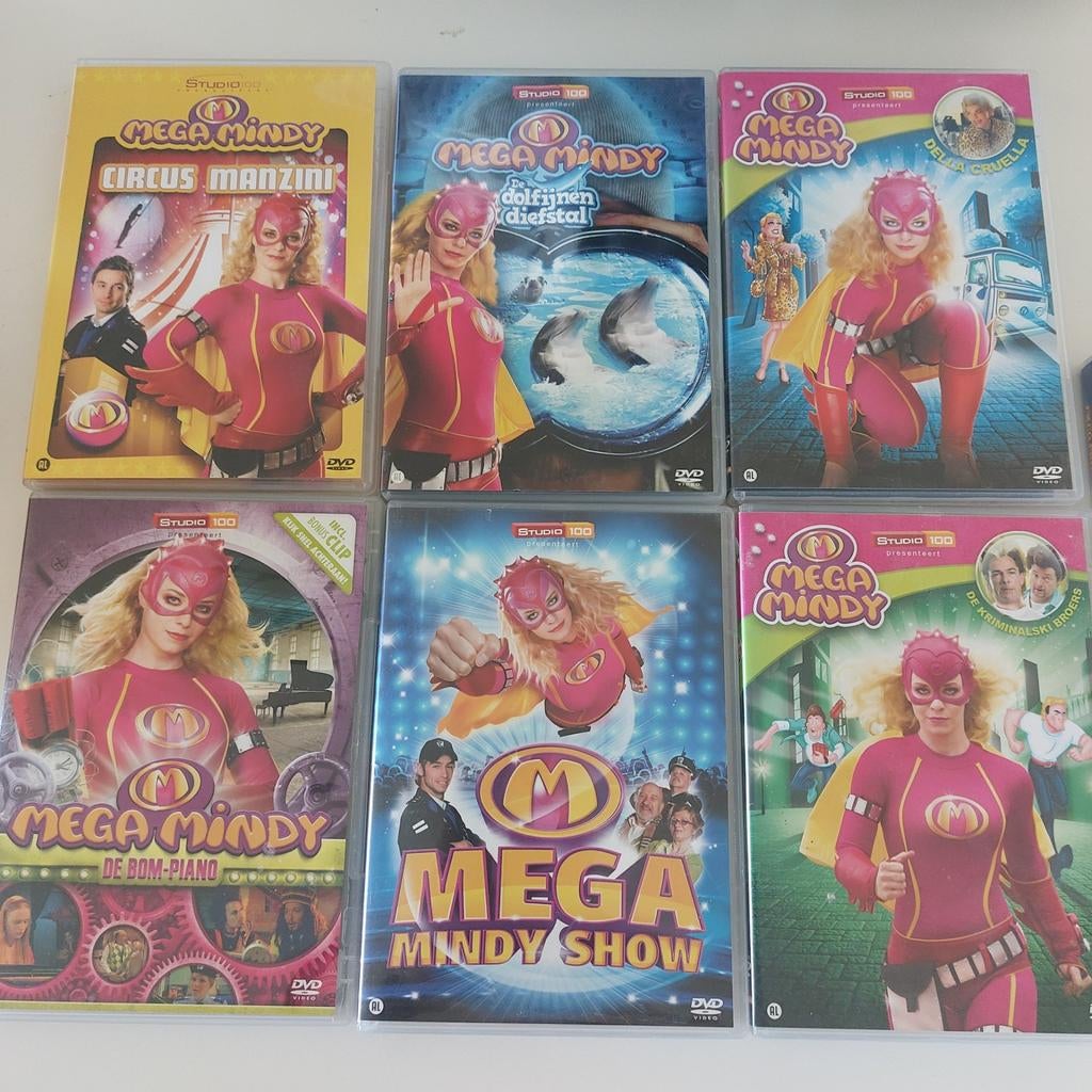 Mega Mindy DVD's, Ophalen, Avontuur, Alle leeftijden, Zo goed als nieuw