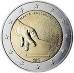 Malta 2 euro "Eerste Verkiezingen" 2011 UNC (lastig), Ophalen of Verzenden, Malta, 2 euro, Losse munt