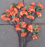 ORANJE KUNST BLOEMEN TAKKEN