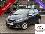 Peugeot 108 1.0 VTi Allure AUTOMAAT NAVI 1E EIGENAAR NW APK, Auto's, Peugeot, Stof, Gebruikt, Zwart, Met garantie (alle)