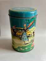 Vintage Brinta Blik met Picknicktafereel – Jaren ’50, Ophalen of Verzenden, Gebruikt, Overige, Overige merken