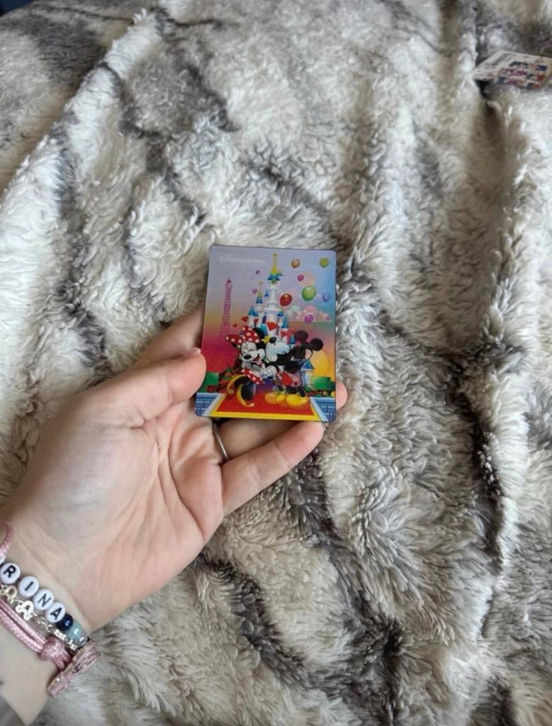 Disney Mickey & Minnie Mouse Disneyland Magneet, Verzamelen, Disney, Ophalen of Verzenden, Mickey Mouse, Nieuw, Overige typen