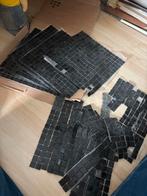 Zwarte mozaiektegels 5 vellen en veel losse tegels, Nieuw, 20 tot 40 cm, Wandtegels, Keramiek