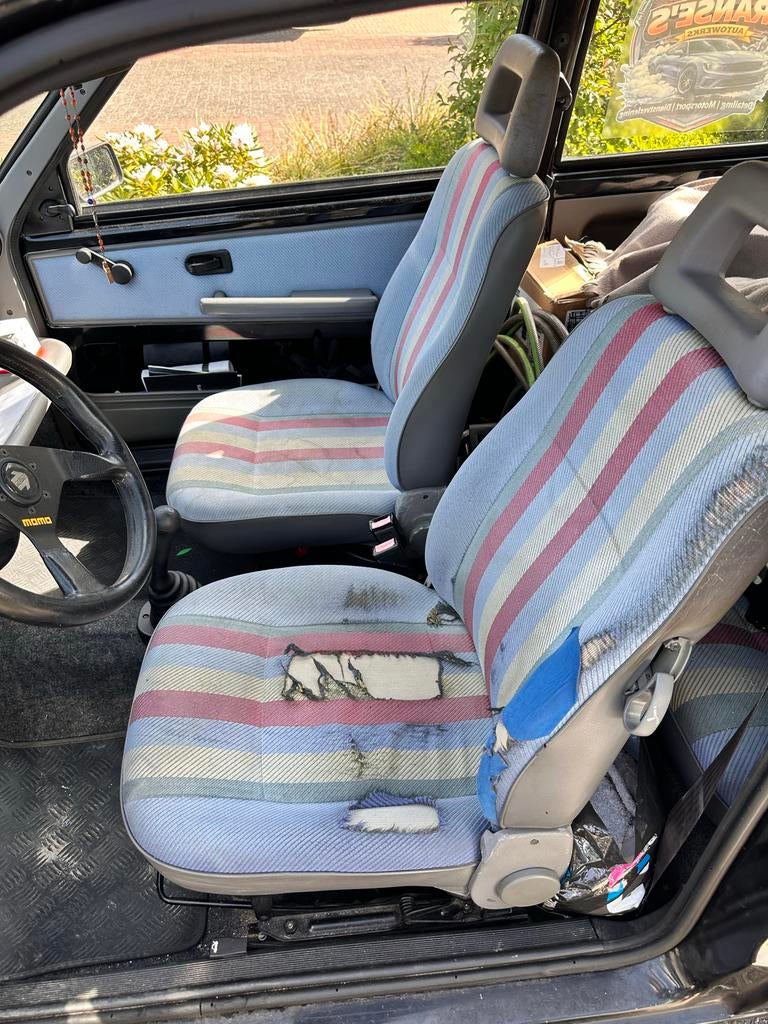 Fiat Cinquecento stoelen - opknapper, Ophalen, Gebruikt, Fiat