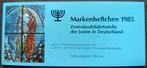 Postzegelboekje Duitsland – Juden Wohlfarht  1985, Postzegels en Munten, Postzegels | Europa | Duitsland, Ophalen of Verzenden