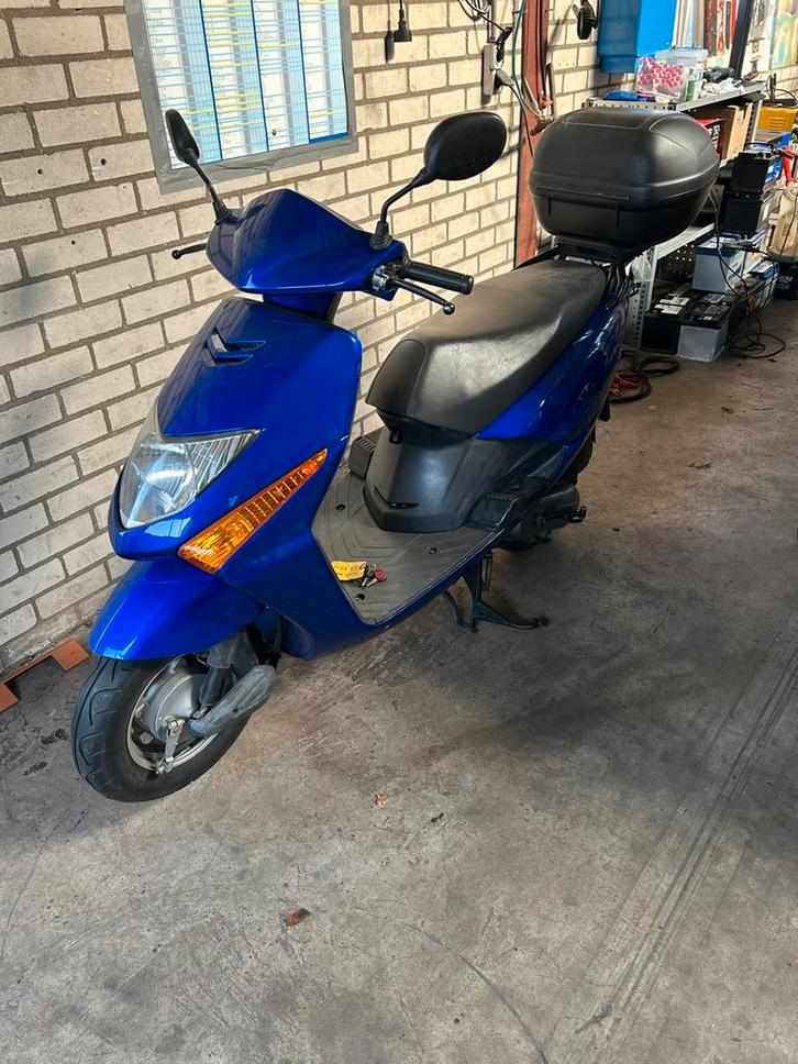 Honda motorfiets SCV100 blauw, Motoren, Motoren | Honda, Bedrijf, Scooter, 11 kW of minder, 1 cilinder, Ophalen