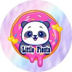 L1457 icing frosting panda 17cm eetbare taart plaat donut, Ophalen of Verzenden, Nieuw, Taarten, Versiering