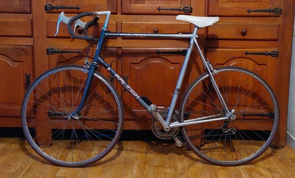 Te koop racefiets Raleigh pulsar, Gebruikt, Ophalen, Overige merken, 10 tot 15 versnellingen