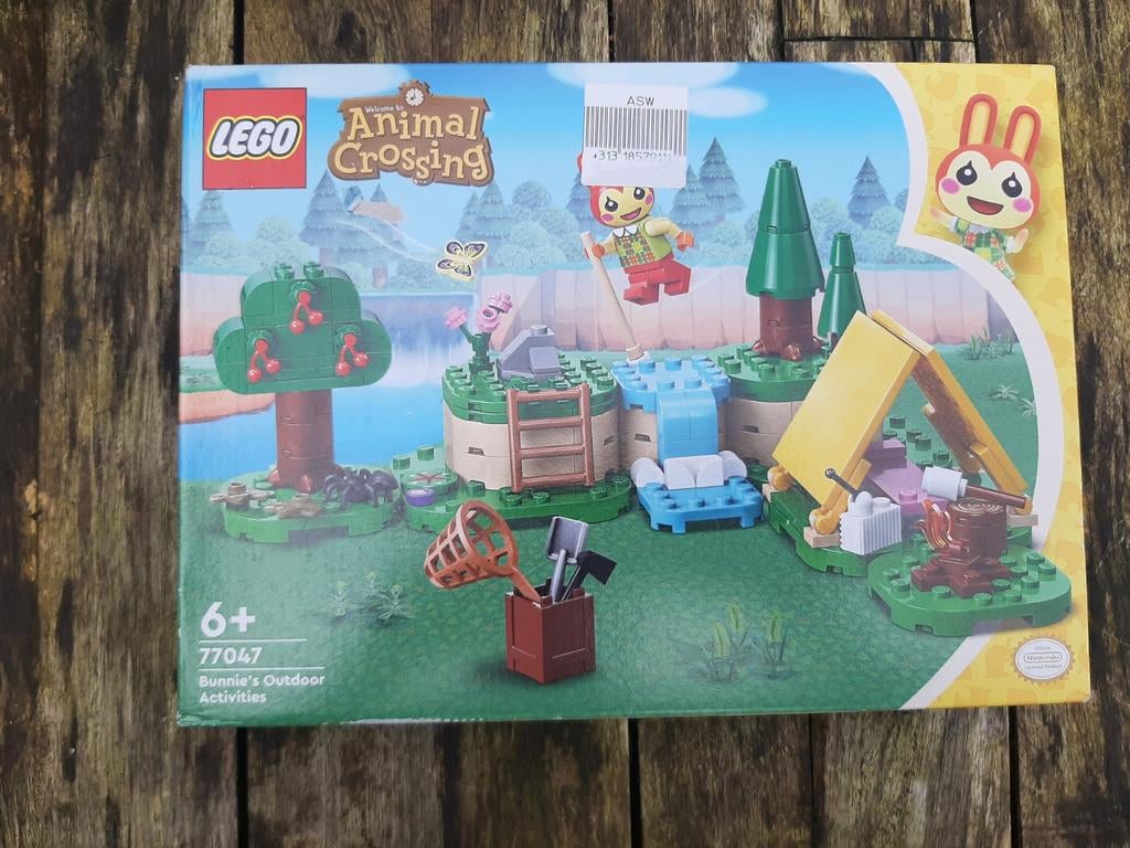 Lego Animal Crossing 77047 Bunnie's Outdoor Activities, Ophalen of Verzenden, Nieuw, Complete set, Lego