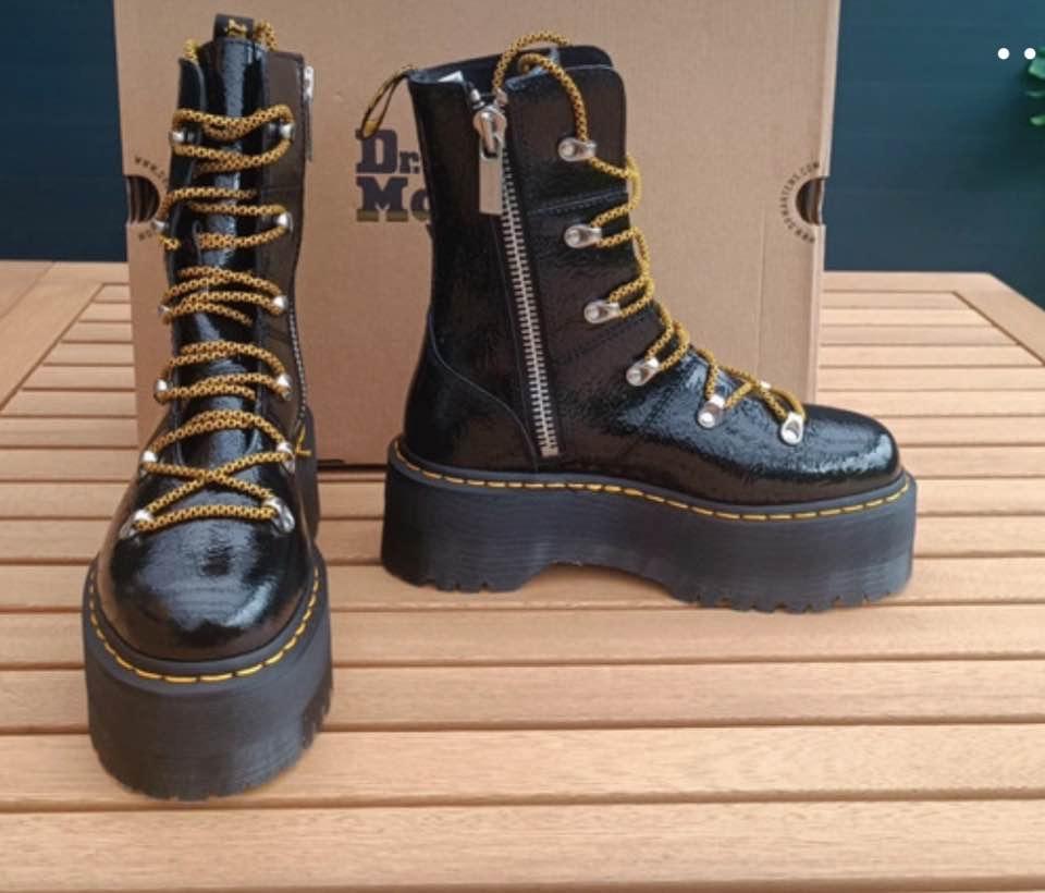 Dr Martens Ghilana Max maat 39, nieuw, Kleding | Dames, Schoenen, Zo goed als nieuw, Lage of Enkellaarzen, Zwart, Ophalen of Verzenden