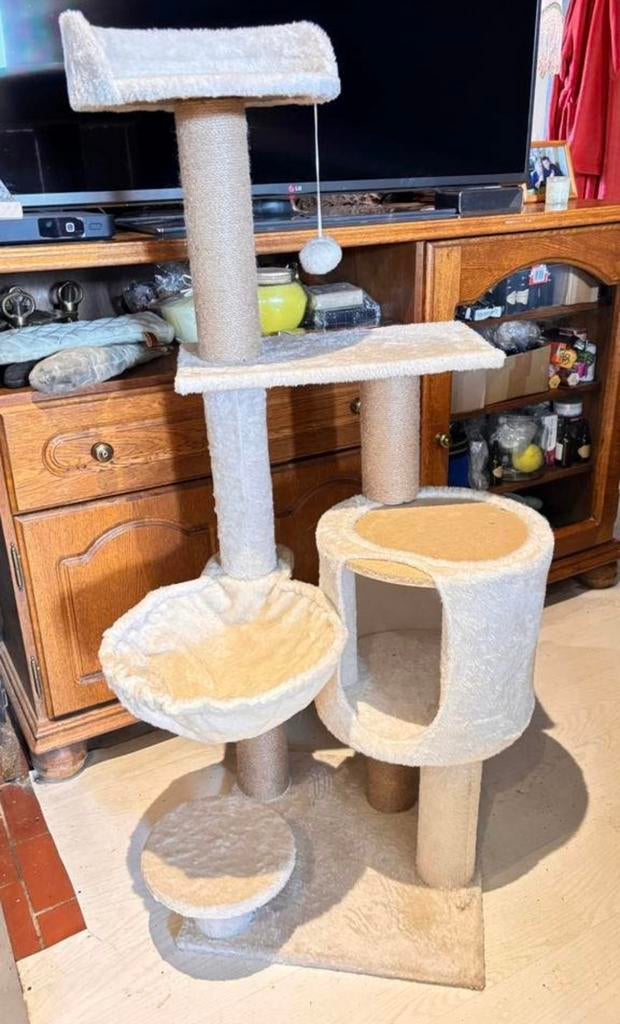 5 krappalen poes/kat, Ophalen of Verzenden, Zo goed als nieuw, Krabpaal