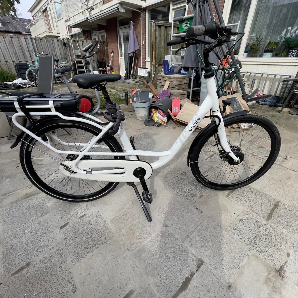 stella fiore ebike moederfiets, Fietsen en Brommers, Elektrische fietsen, Zo goed als nieuw, 51 tot 55 cm, 50 km per accu of meer