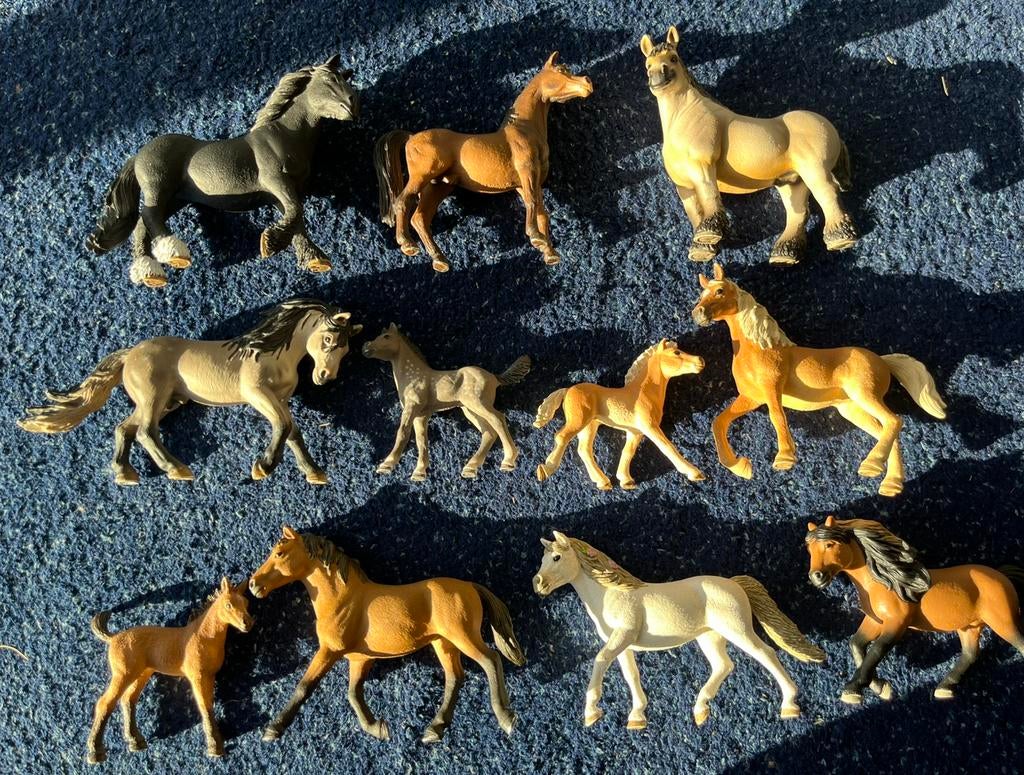 Schleich Horse Club paarden 5, Ophalen of Verzenden, Gebruikt