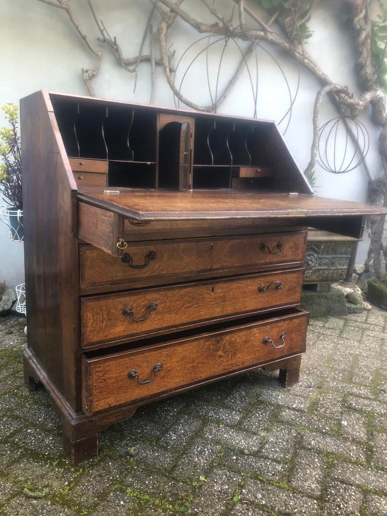 Antiek Engels buro/Engels buro/antiek buro/buro, Ophalen of Verzenden