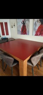 Eettafel 160x160 cm 8 - 12 personen, Huis en Inrichting, Tafels | Eettafels, Ophalen, 200 cm of meer, 50 tot 100 cm, Zo goed als nieuw