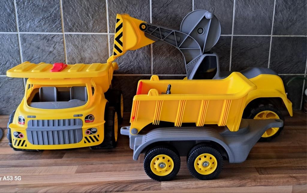 3 Big Power Workers in 1 koop, Ophalen, Zo goed als nieuw