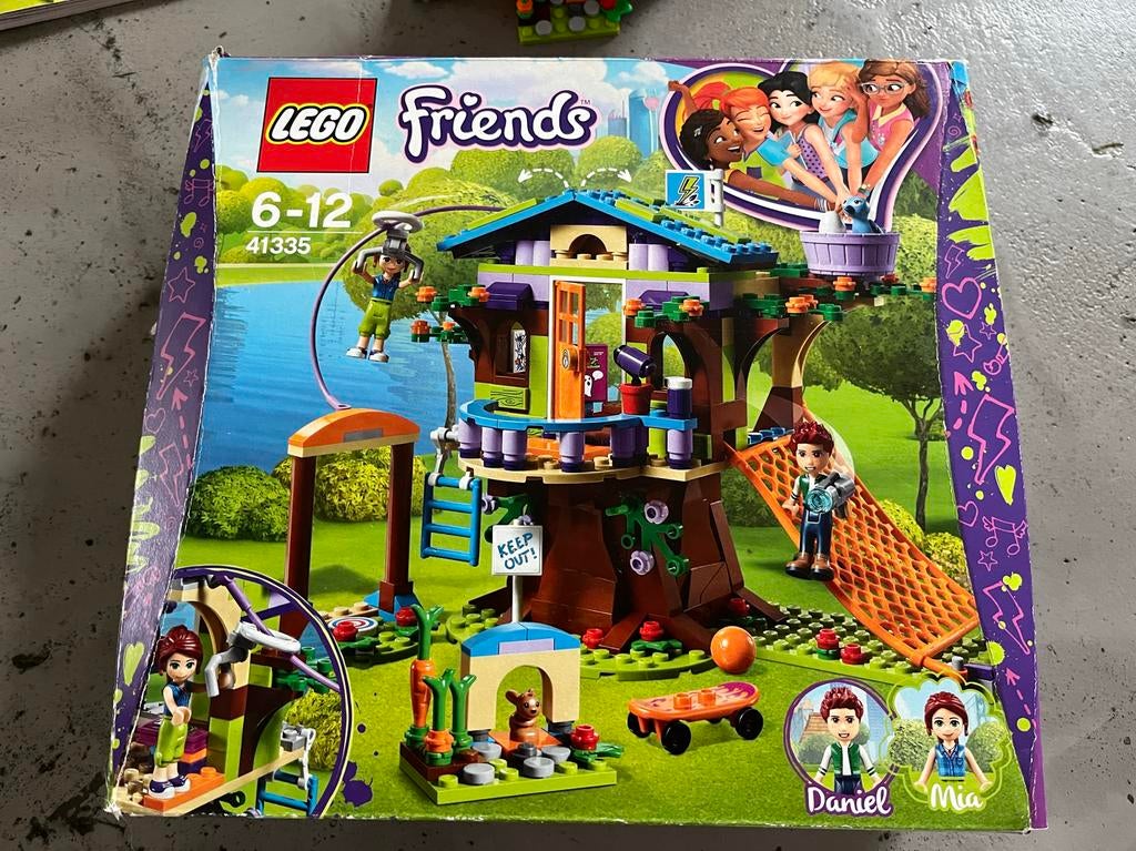 Lego Friends set 41335 boomhut, Kinderen en Baby's, Speelgoed | Duplo en Lego, Gebruikt, Lego, Friends, Ophalen of Verzenden