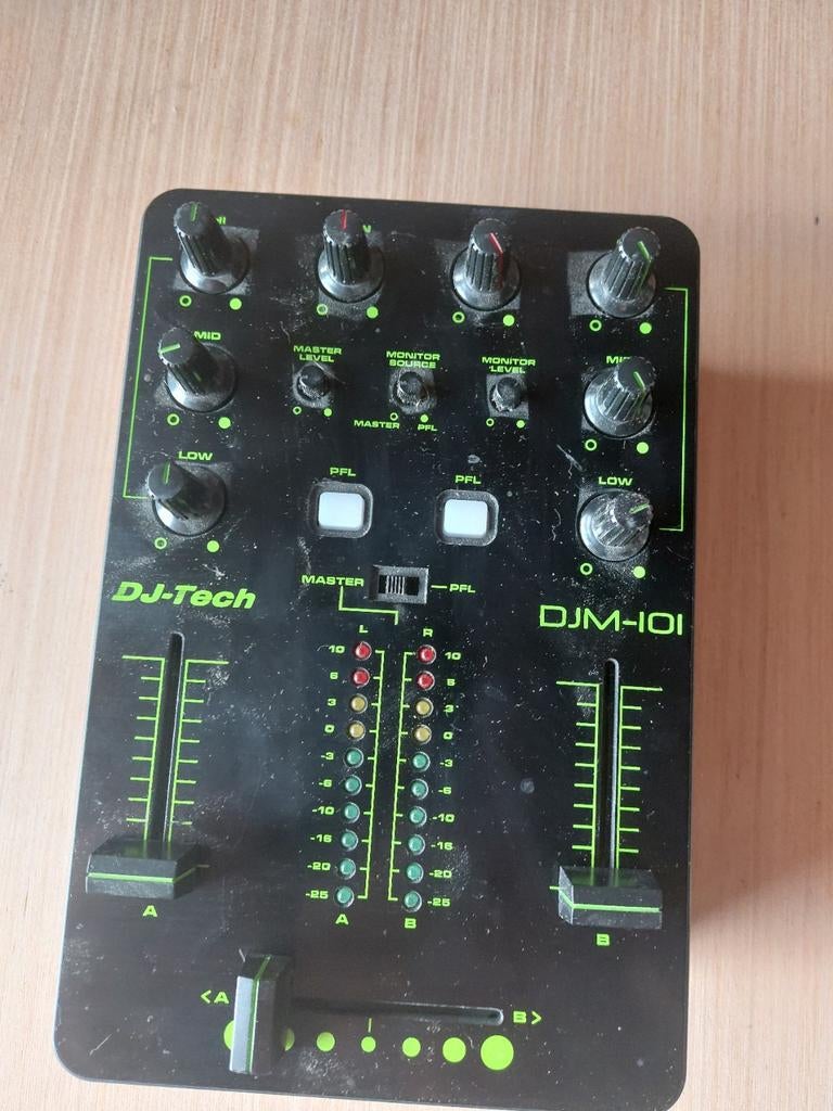 Dj tech, Ophalen, Minder dan 5 kanalen