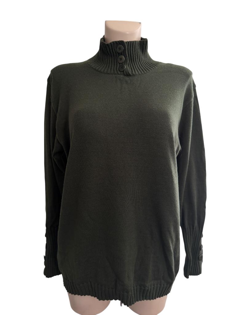 Escada trui L, Ophalen of Verzenden, Zo goed als nieuw, Groen