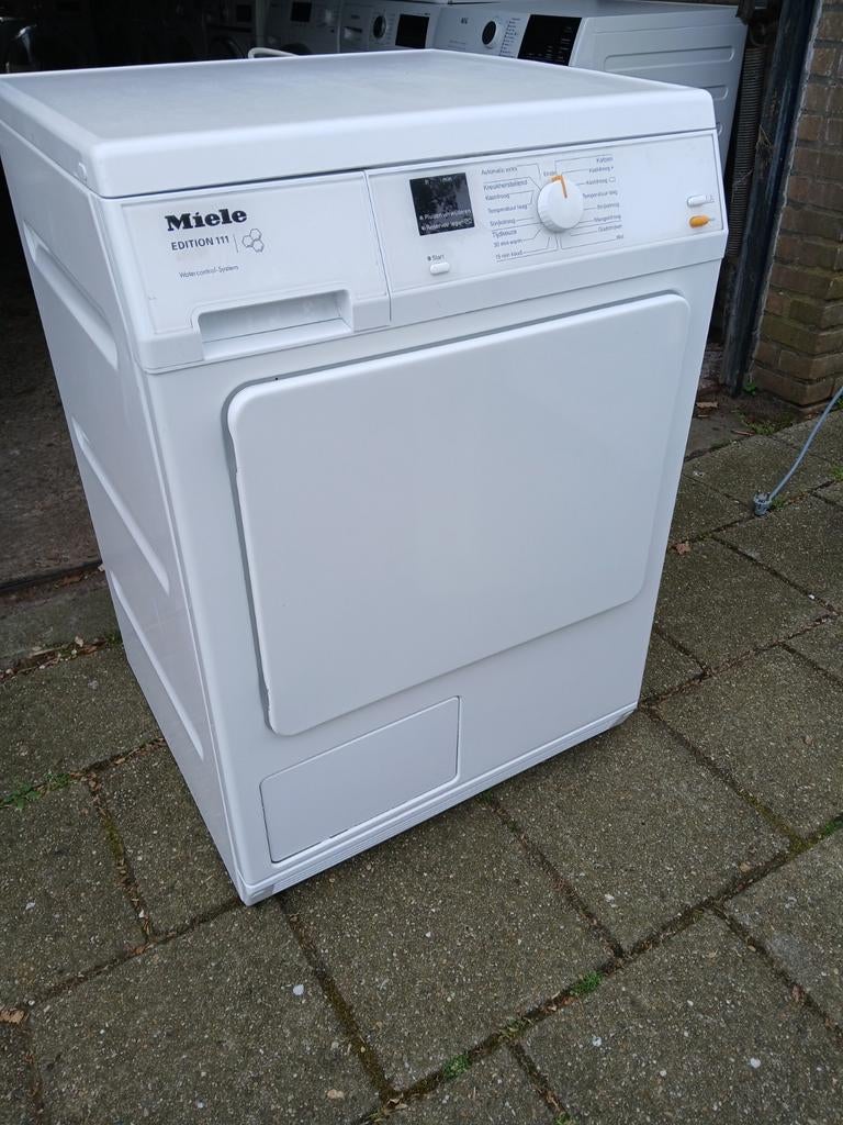 Condensdroger Miele softcare 7kg energie-B, Ophalen, 6 tot 8 kg, Minder dan 85 cm, Refurbished