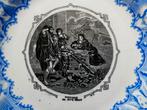 Antiek bord Jezus Christus geboorte Aanbidding Maastricht, Ophalen of Verzenden