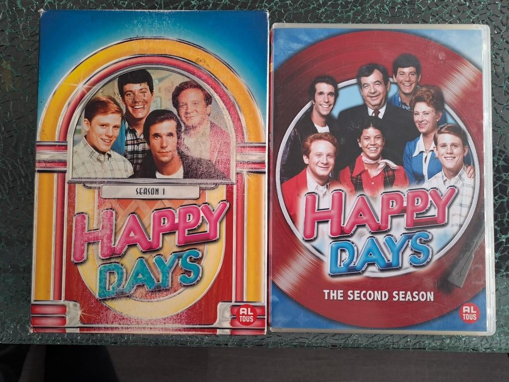 Happy days - seizoen 1&2 (dvd), Cd's en Dvd's, Dvd's | Tv en Series, Alle leeftijden, Ophalen of Verzenden, Zo goed als nieuw