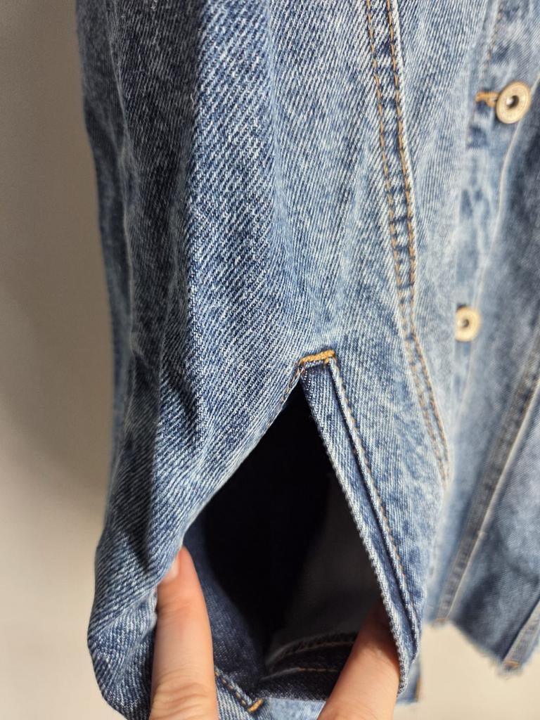 Spijkerjasje oversized maat XS Laulia (2468*), Laulia, Blauw, Laulia, Ophalen of Verzenden