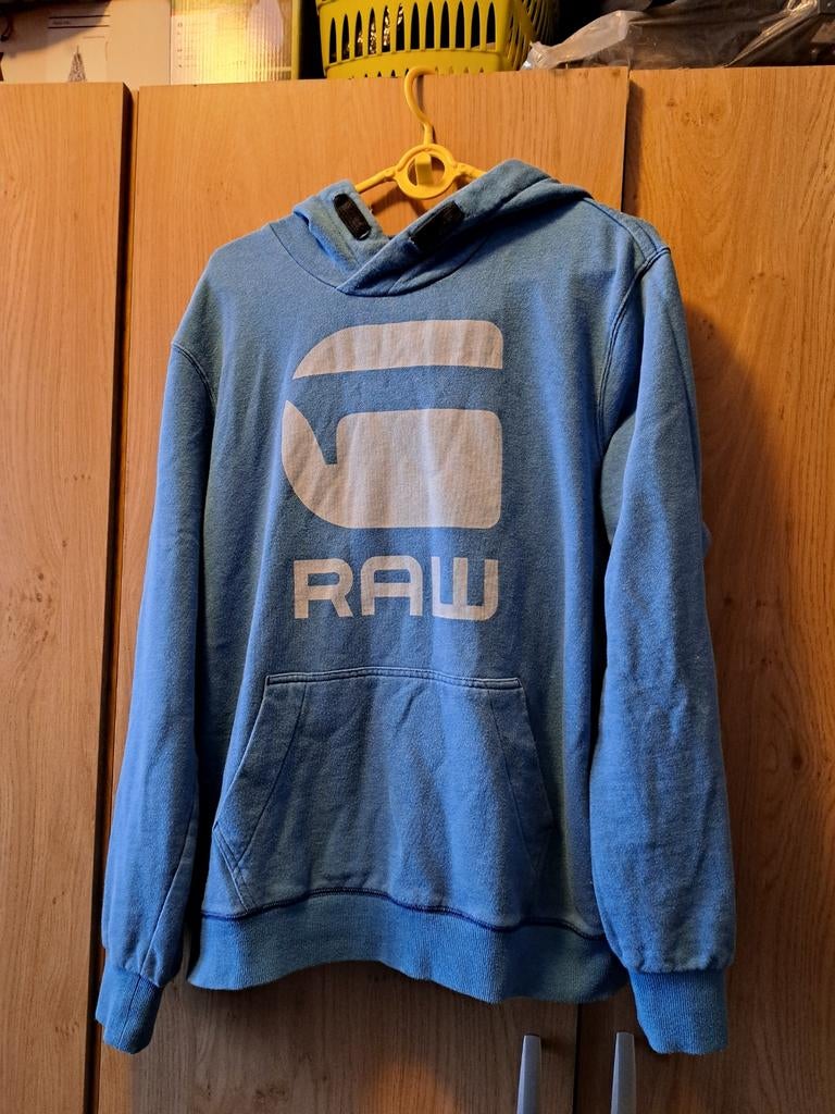 Super mooie g-star hoodie maat xl, Ophalen of Verzenden, Zo goed als nieuw, Maat 56/58 (XL), Blauw