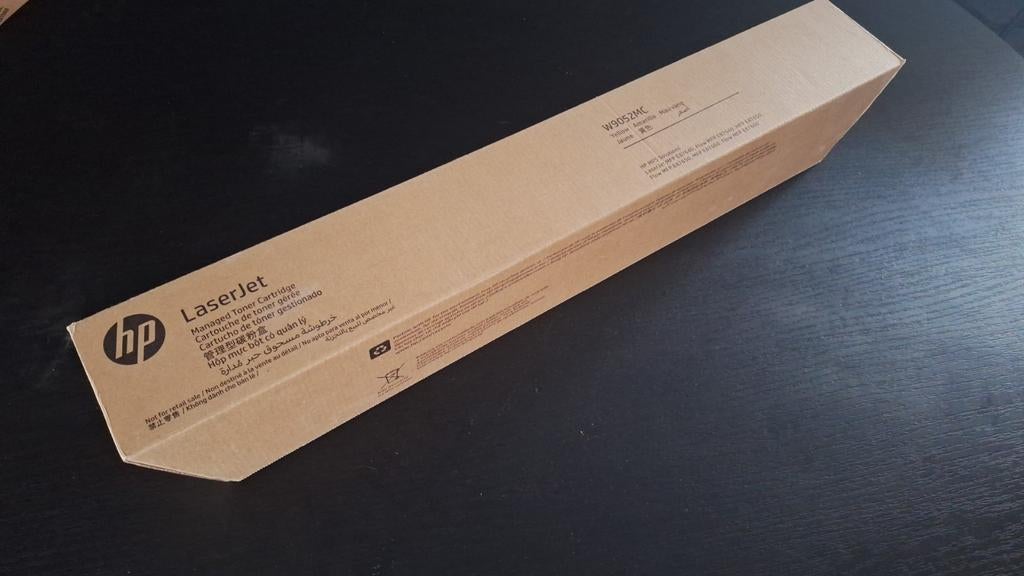 HP W9052MC Amarillo Toner Cartridge voor LaserJet MFP E87640, Ophalen of Verzenden, Nieuw, Toner, HP