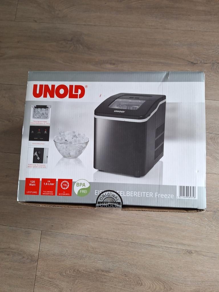 Unold Freeze Ijsblokjesmachine 1.6L - Nieuw in doos, Ophalen of Verzenden, Nieuw
