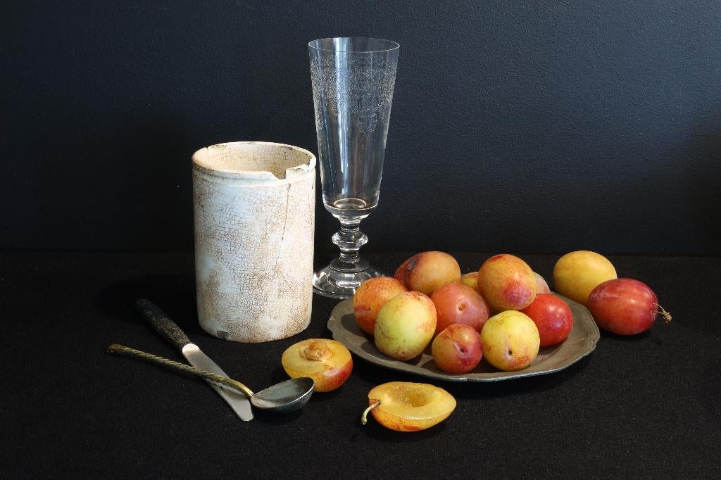 Modern klassiek stilleven 10, Ophalen