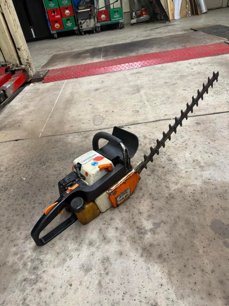 Stihl heggenschaar op benzine aspen, Ophalen of Verzenden, Zo goed als nieuw, Benzine