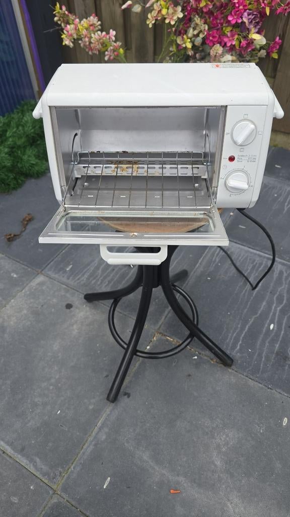 Compacte Mini Camping Oven - Ideaal voor Onderweg, Ophalen, Minder dan 45 cm, Gebruikt, Minder dan 45 cm