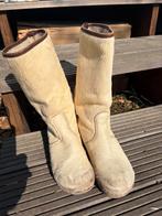 Sanita laarzen 39 wit, Kleding | Dames, Schoenen, Ophalen of Verzenden, Zo goed als nieuw, Wit, Hoge laarzen