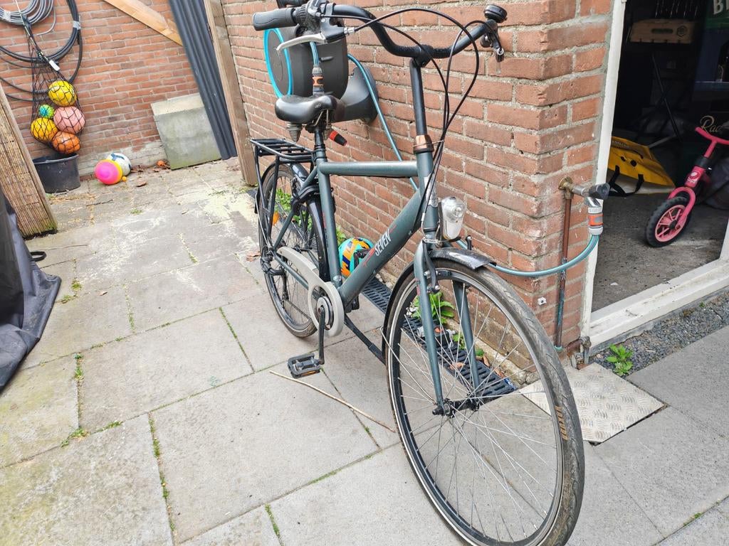 Herenfiets Seven - Goede staat, Fietsen en Brommers, Fietsen | Heren | Herenfietsen, Gebruikt, Velgrem, Versnellingen, 57 tot 61 cm