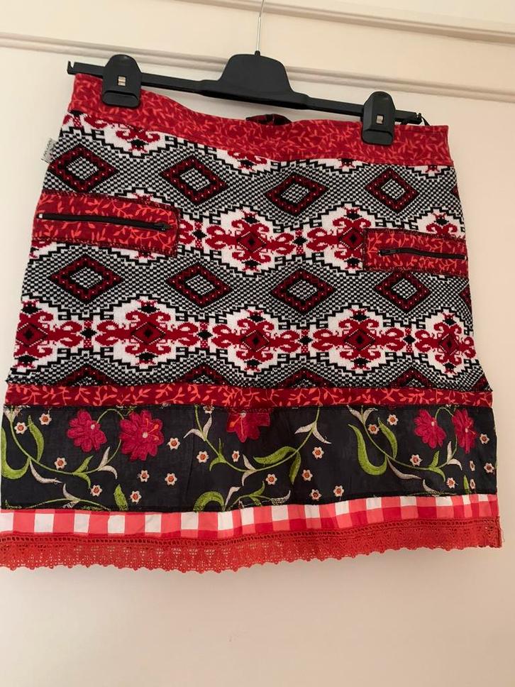 Savage Culture rok maat XL, Kleding | Dames, Rokken, Nieuw, Maat 46/48 (XL) of groter, Rood, Boven de knie, Verzenden