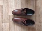 Nieuwe bruine nette schoenen, maat 45, Ophalen, Nieuw, Bruin, Veterschoenen