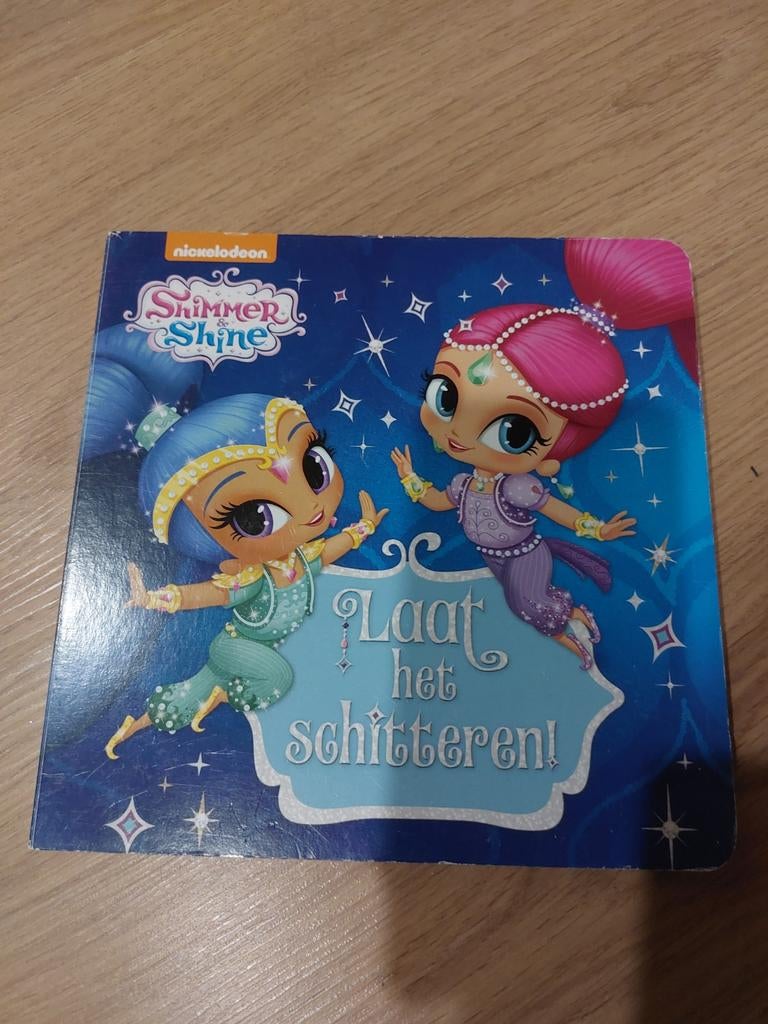 Boek shimmer en shine, Ophalen of Verzenden