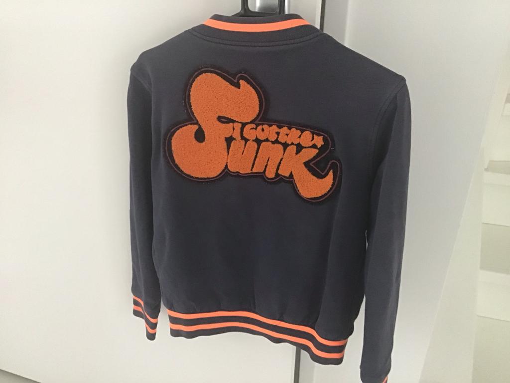 Kinder jas, Ophalen of Verzenden, Zo goed als nieuw, Overige maten, Blauw