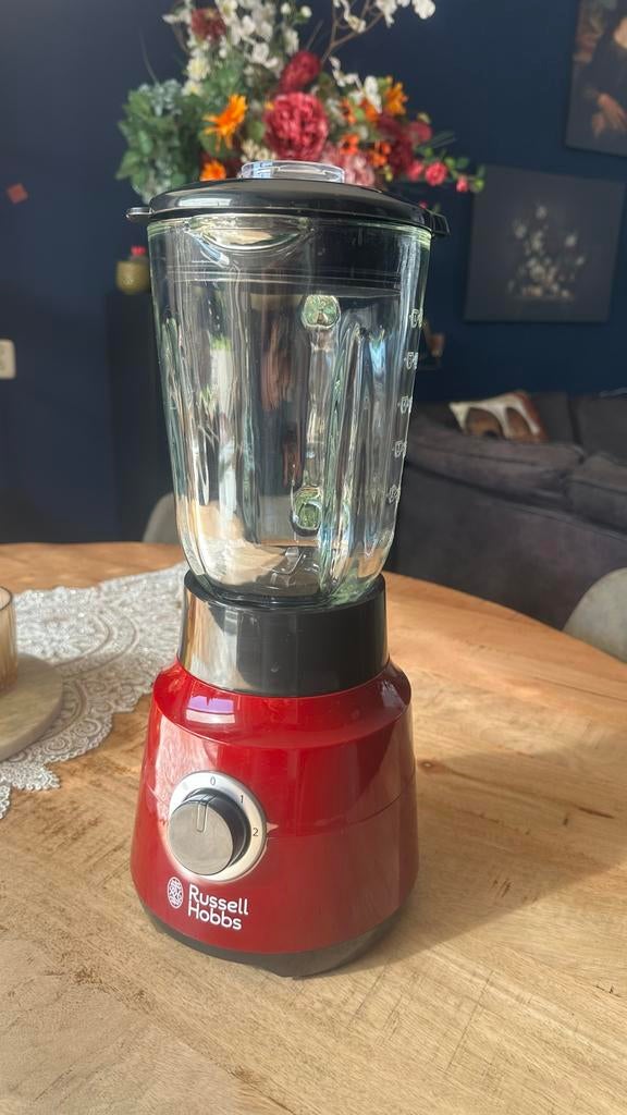 Russell Hobbs blender rood, Witgoed en Apparatuur, Blenders, Ophalen, Gebruikt, Blender