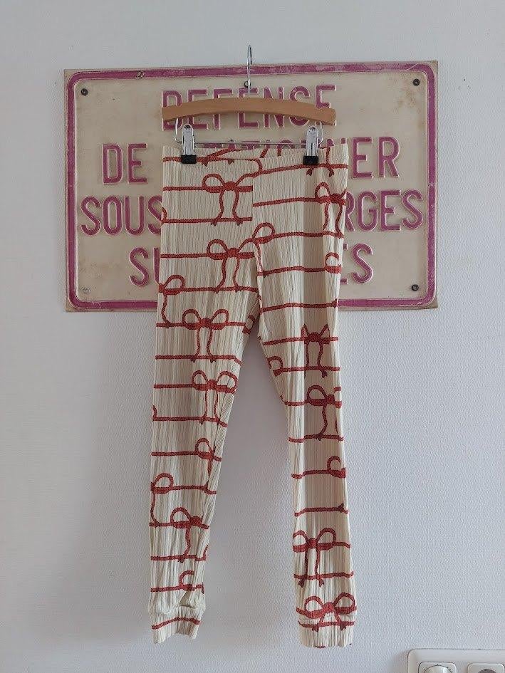 Mini Rodini legging 128/134, Broek, Gebruikt, -, Meisje