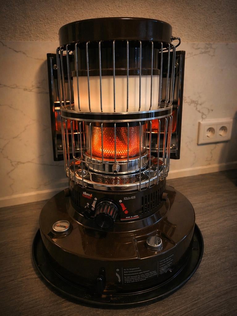 Zibro Kamin KRA-105 petroleumkachel +- 120m3, Gebruikt, Overige brandstoffen, Petroleumkachel, Ophalen of Verzenden