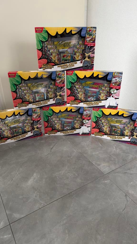 Ascended Heroes Premium Poster Collection: Lucario Gardevoir