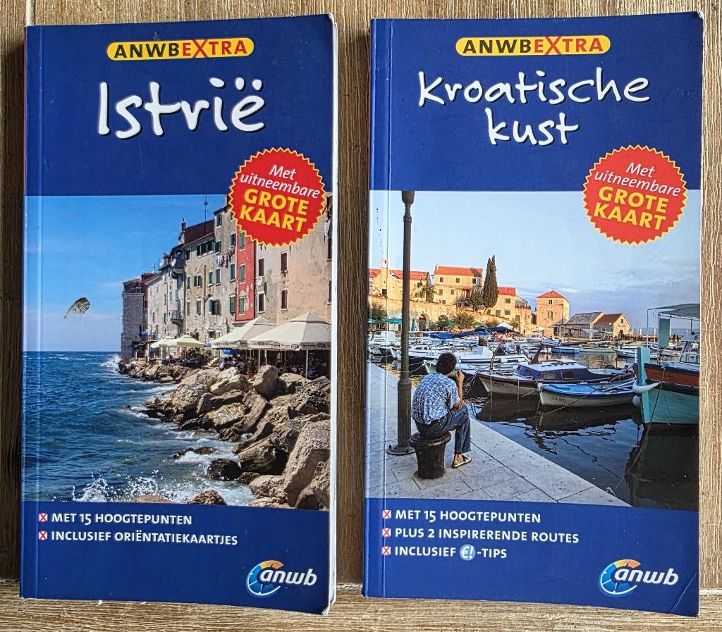 ANWB Extra Istrië en Kroatische Kust, Boeken, ANWB, Europa, Ophalen of Verzenden, Zo goed als nieuw